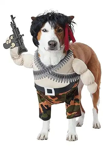 California Costumes Action Hero Pet Costume, Large